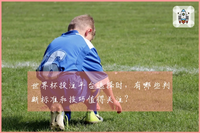 世界杯投注平台选择时，有哪些判断标准和技巧值得关注？